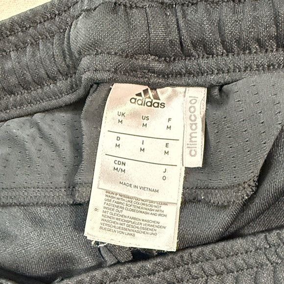 Adidas Black Joggers with White Stripes - Picture 7 of 9